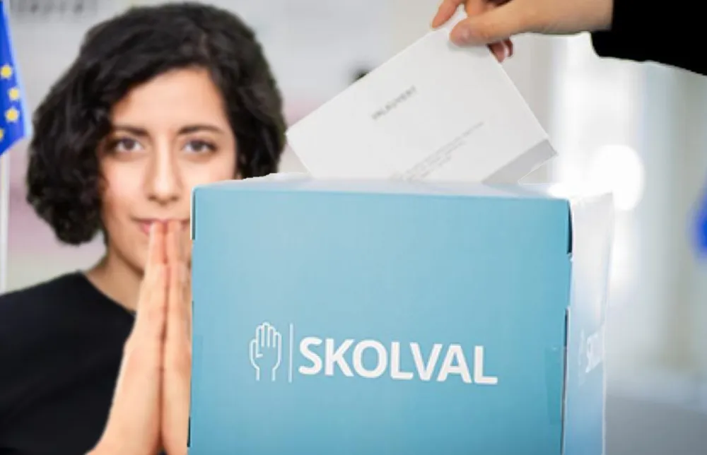 L ändrar nu sikte Vill vinna skolvalet
