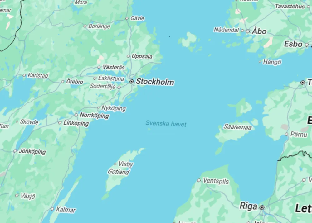 Östersjön döps om till Svenska havet