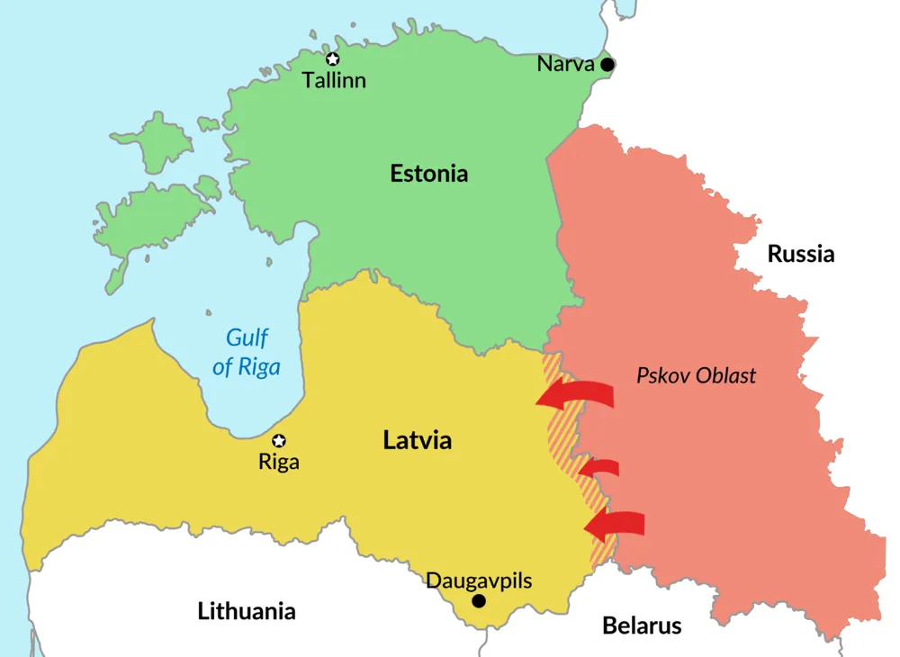 Rysk invasion Lettland  Nato artikel fyra använing